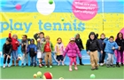 Parents & kids enjoying the new facilities at Bruce Castle Park